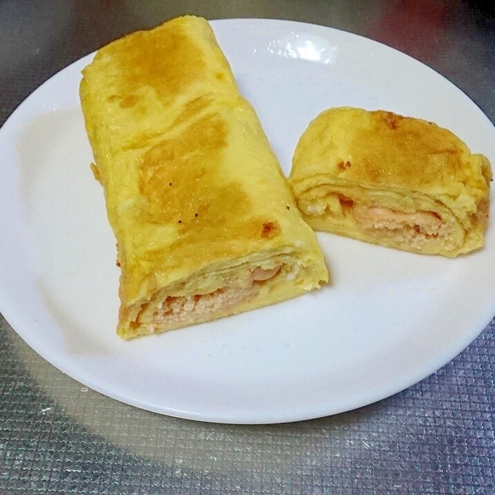 おせちの一品にも!たらこ入りのたまご焼き